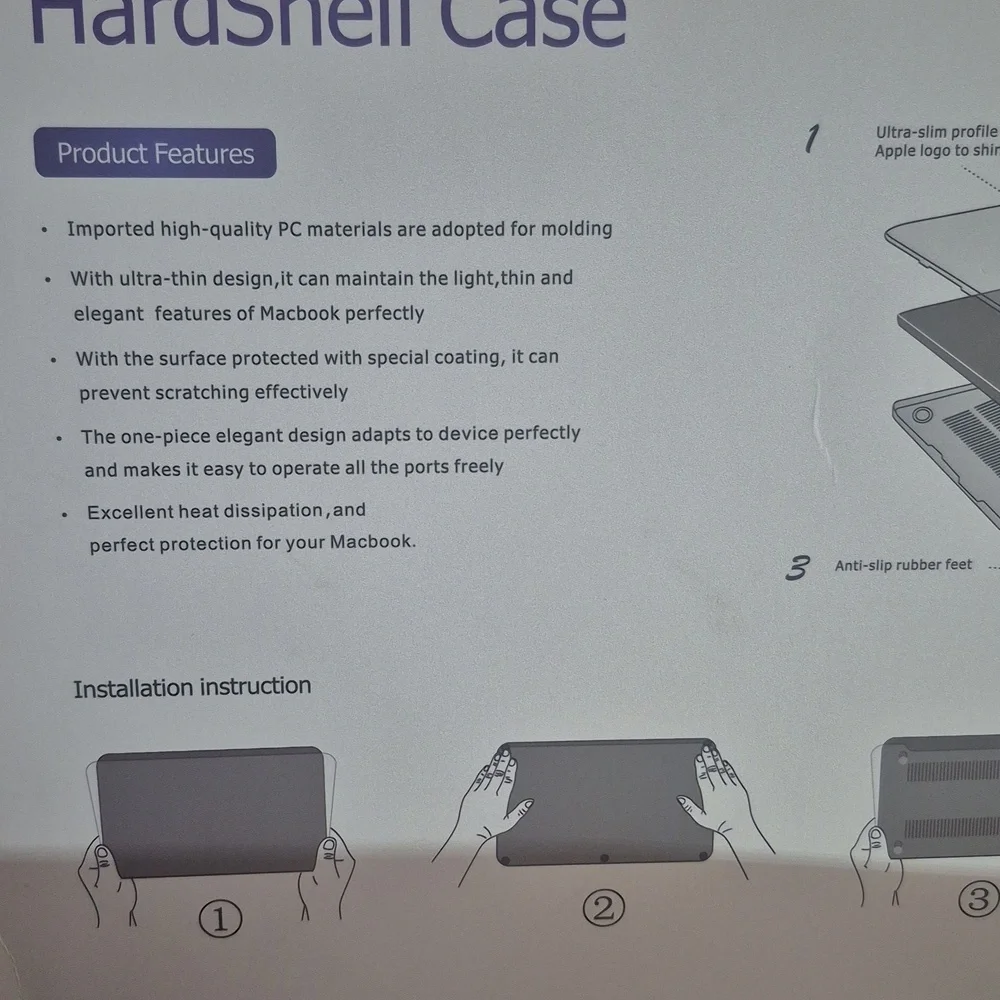 HardShell Case For Macbook
